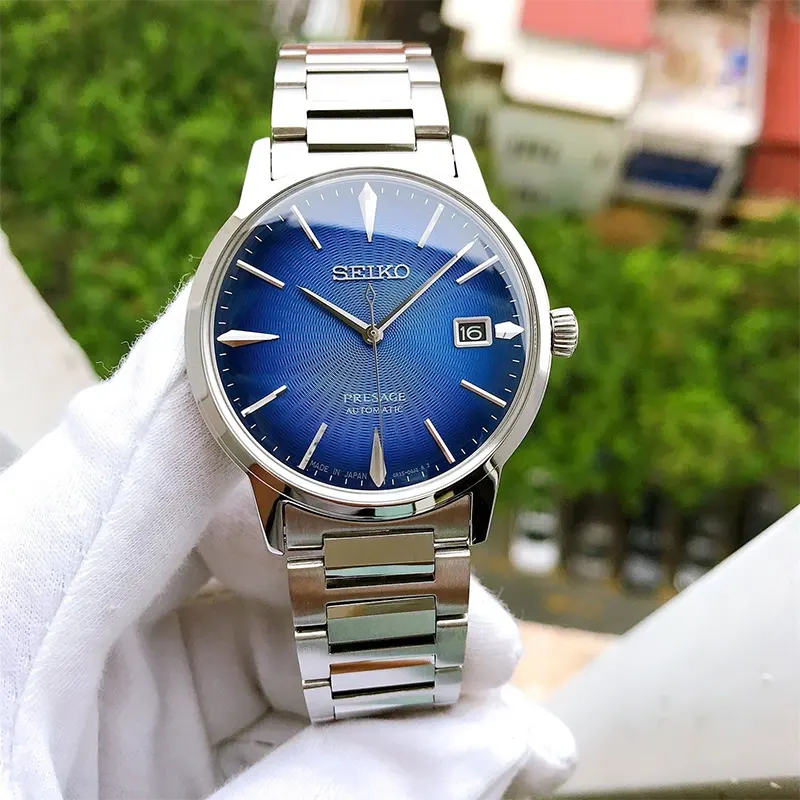 Seiko Presage Cocktail Time 'The Aviation' Men's Watch- SRPJ13J1