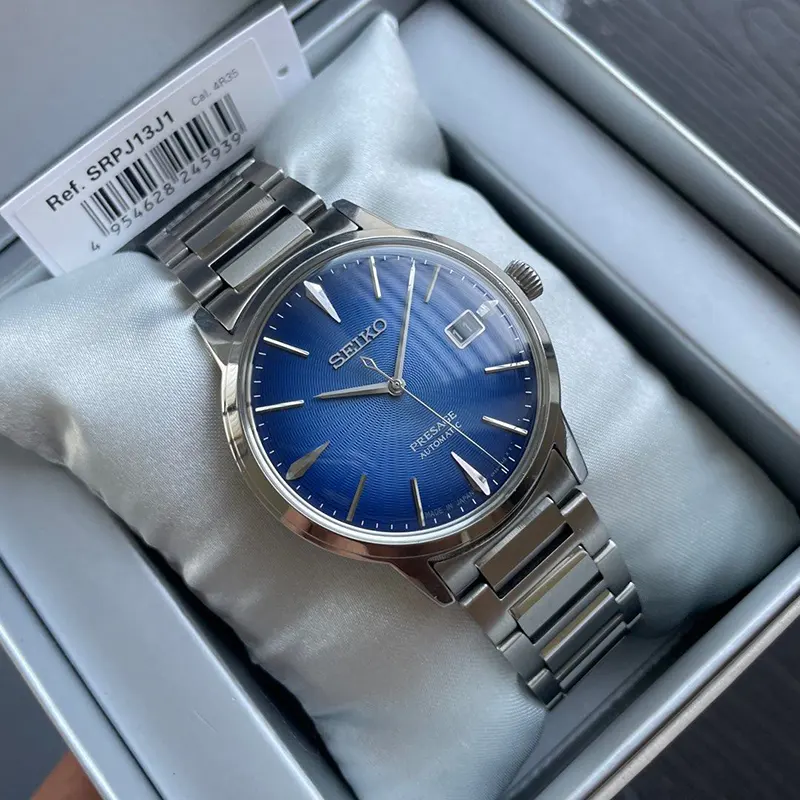 Seiko Presage Cocktail Time 'The Aviation' Men's Watch- SRPJ13J1