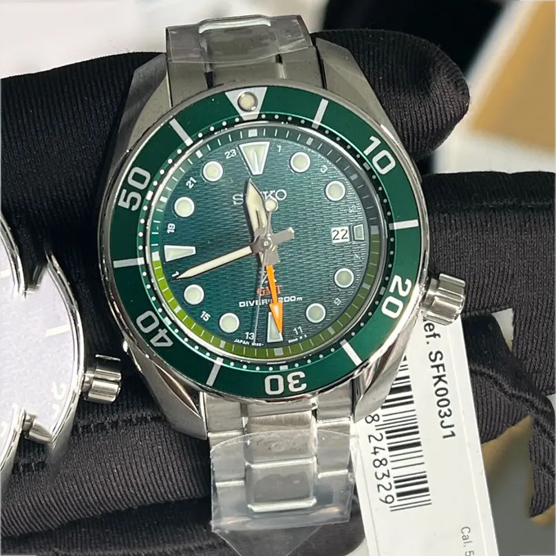 Seiko Prospex Sea Sumo Solar GMT Men's Watch- SFK003J1