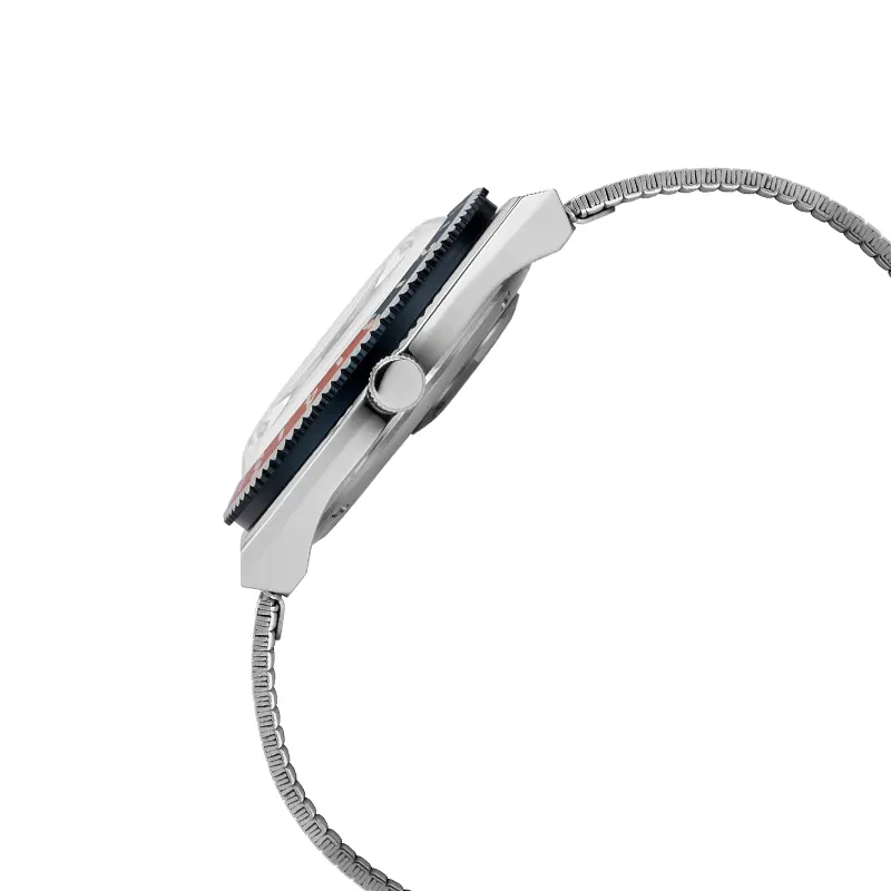 Timex Q Reissue Blue Dial Pepsi Men's Watch- TW2T80700 TW2T80700U9 watch bracelet clasp and caseback