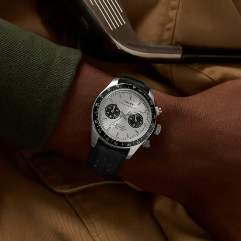 Timex Waterbury Heritage Chronograph Men's Watch- TW2Y19300 TW2Y19300IK watch product view 6
