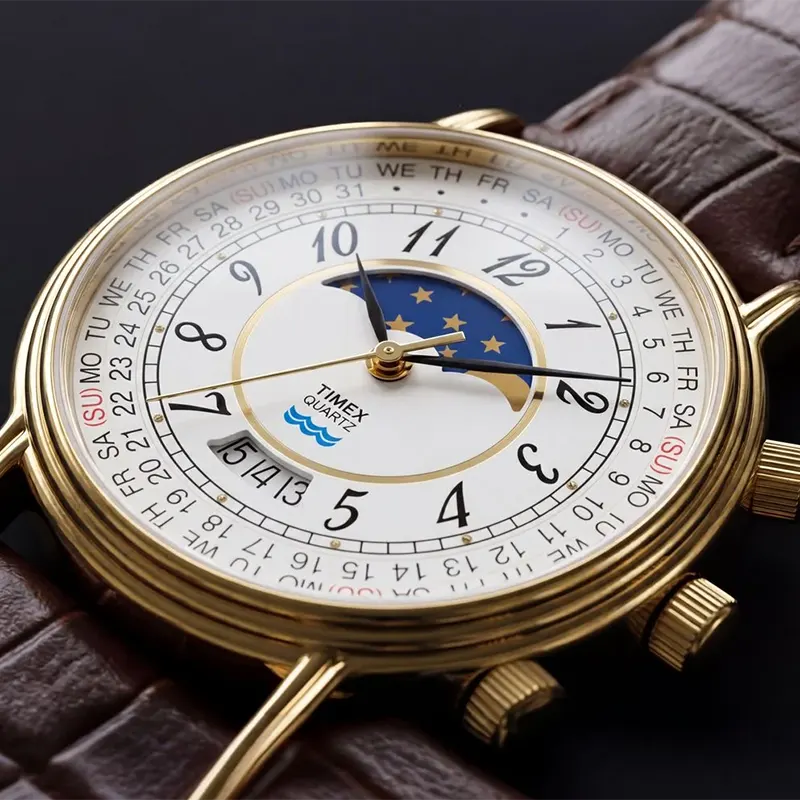 Timex 1990 Reissue Moon Phase Dial Watch- TW2Y99000 watch product view 5