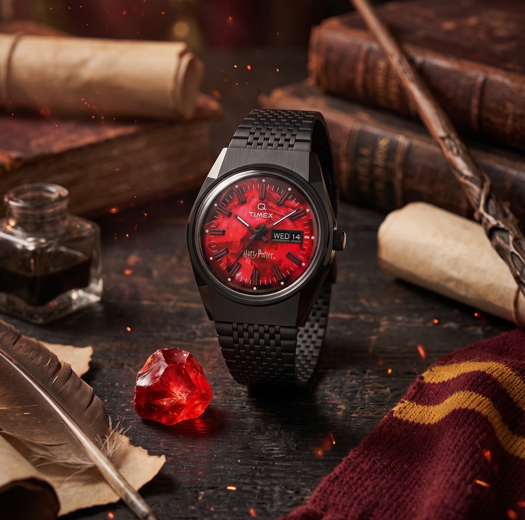 Timex Harry Potter x Sorcerer’s Stone Men’s Watch- TW2Y99700 watch product view 8