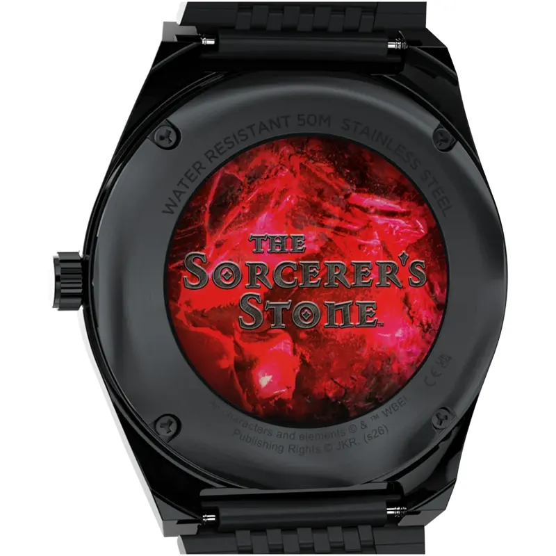 Timex Harry Potter x Sorcerer’s Stone Men’s Watch- TW2Y99700 watch bracelet clasp and caseback
