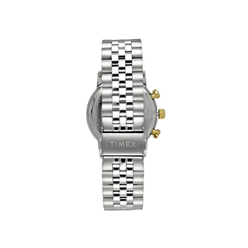 Timex Marlin Chronograph Gold-tone Accents Dial Watch- TWEG26713 watch product view 7