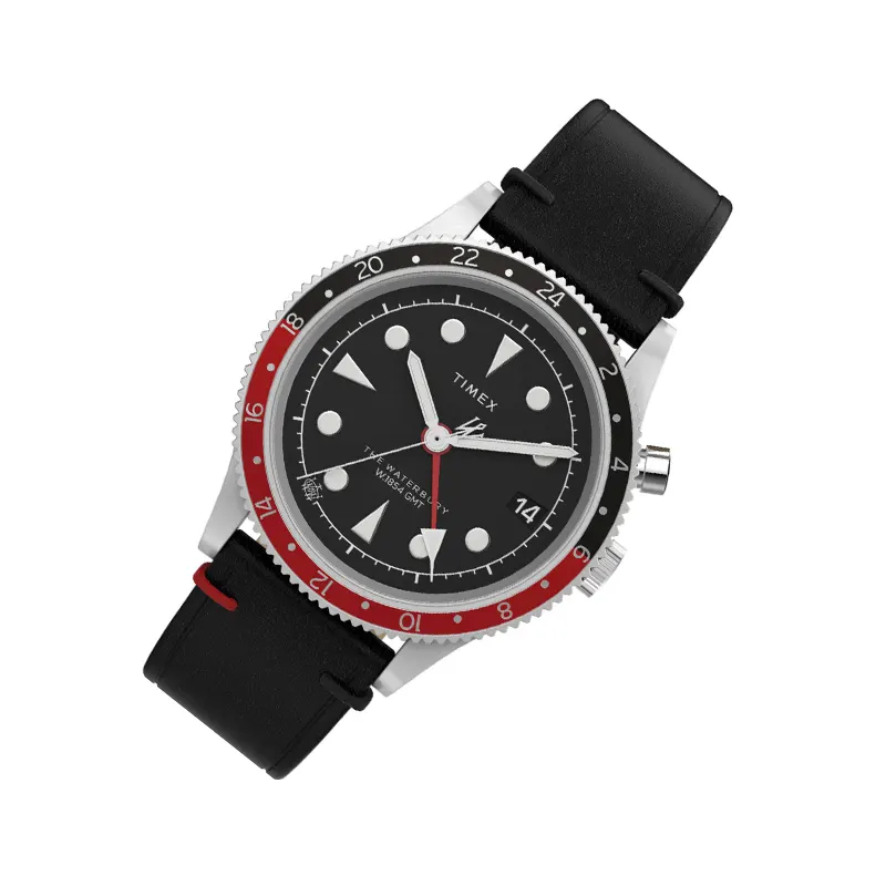 Timex Waterbury Traditional GMT Pepsi Men's Watch- TW2W22800VQ watch product view 5