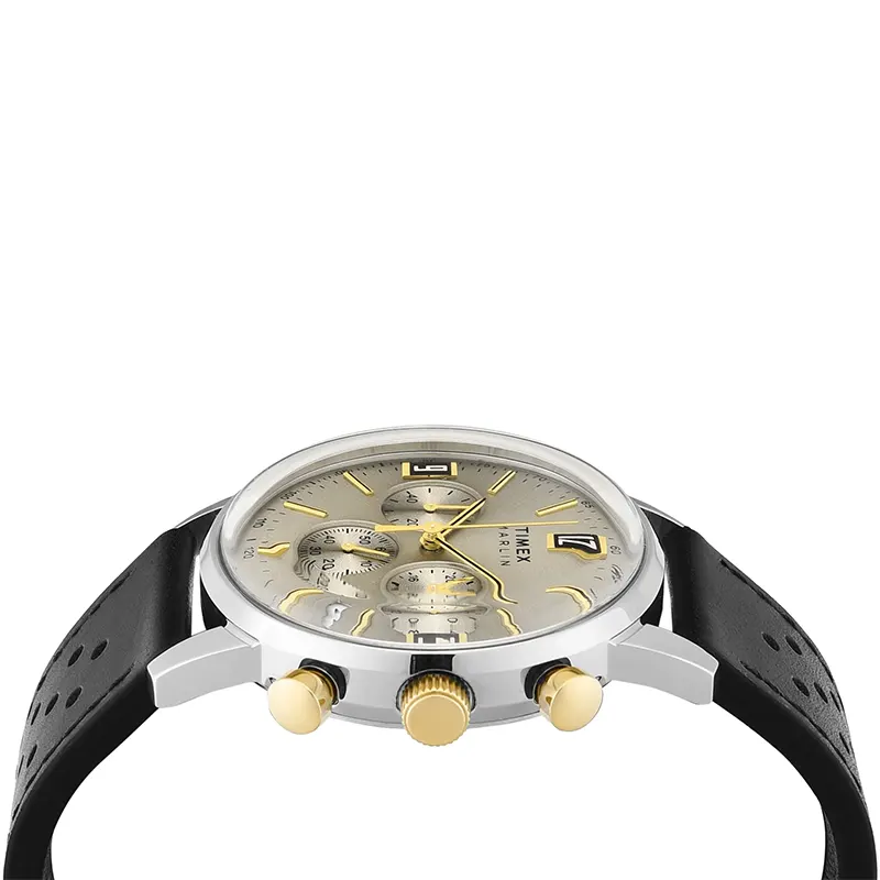 Timex Marlin® Chronograph Beige Dial Men's Watch- TWEG26705 watch product view 5