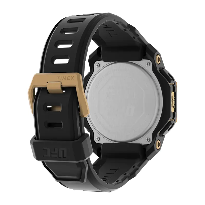 Timex UFC Knockout Rugged Digital Sports Men's Watch- TW2V89000 watch side profile and crown