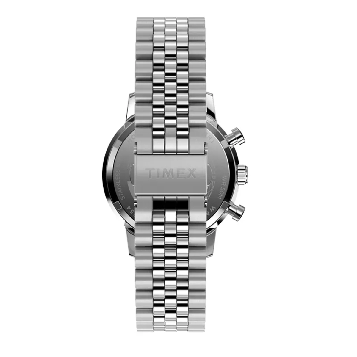 Timex Marlin Ice Blue 40mm Dial Men's Watch- TW2Y66500 TW2Y66500UJ watch side profile and crown