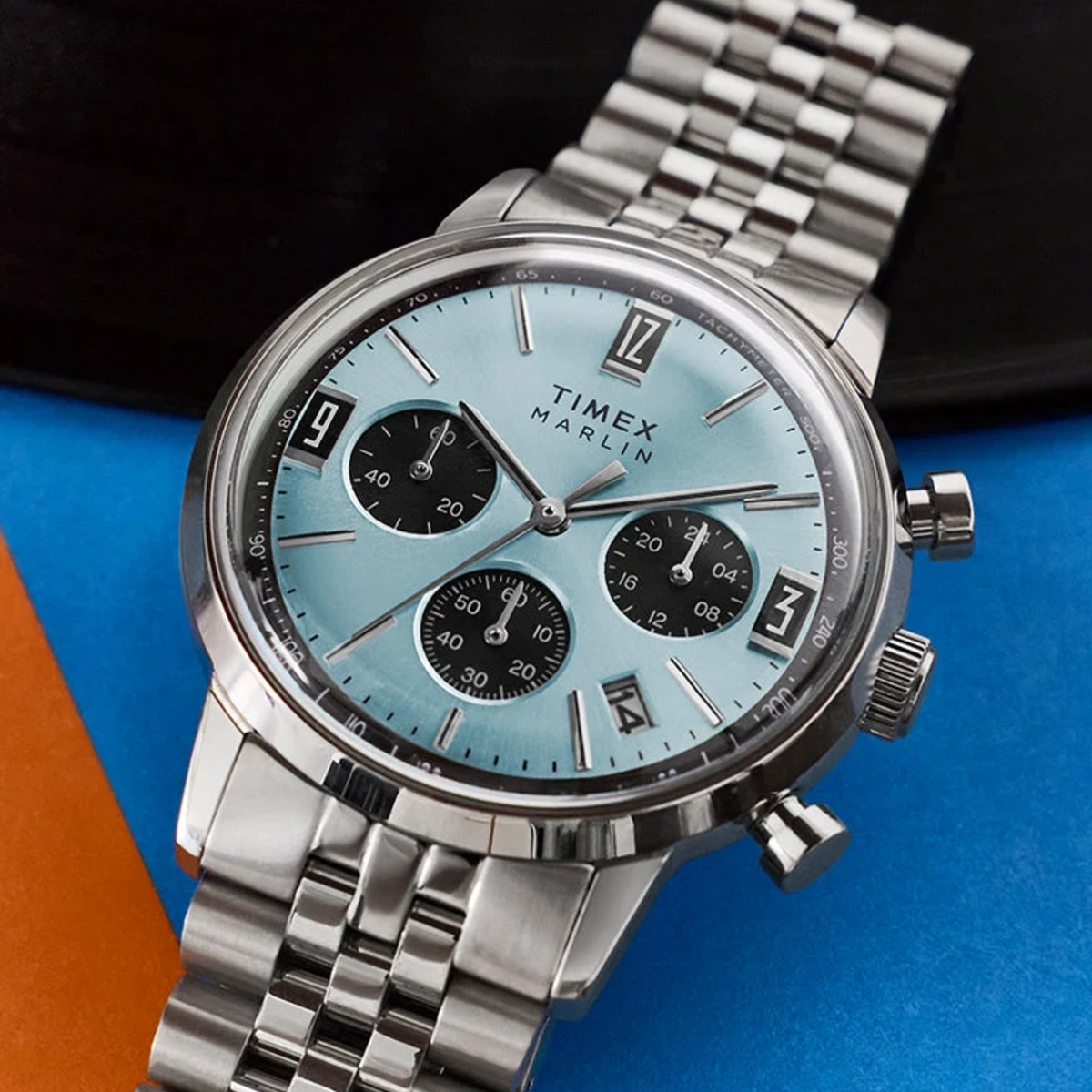 Timex Marlin Ice Blue 40mm Dial Men's Watch- TW2Y66500 TW2Y66500UJ watch product view 6