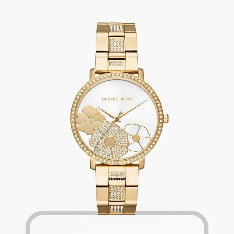 Luxury MK Floral Jaryn Crystal Watch | Watch Shop BD display picture 3