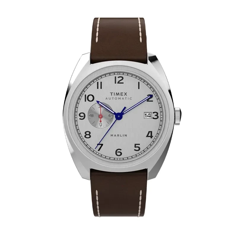 Timex Marlin Sub-Dial Automatic White Dial Watch- TW2V62000 watch, front product view