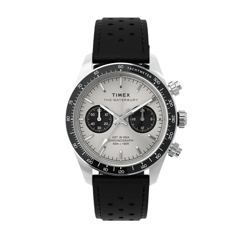 Timex Waterbury Heritage Chronograph Men's Watch- TW2Y19300 TW2Y19300IK watch, front product view