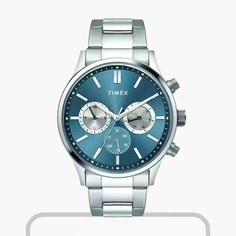 Timex Multifunction Blue Dial Men's Watch- TWEG19604 - 100% Original Timex Watch in Bangladesh - Watch 24 BD