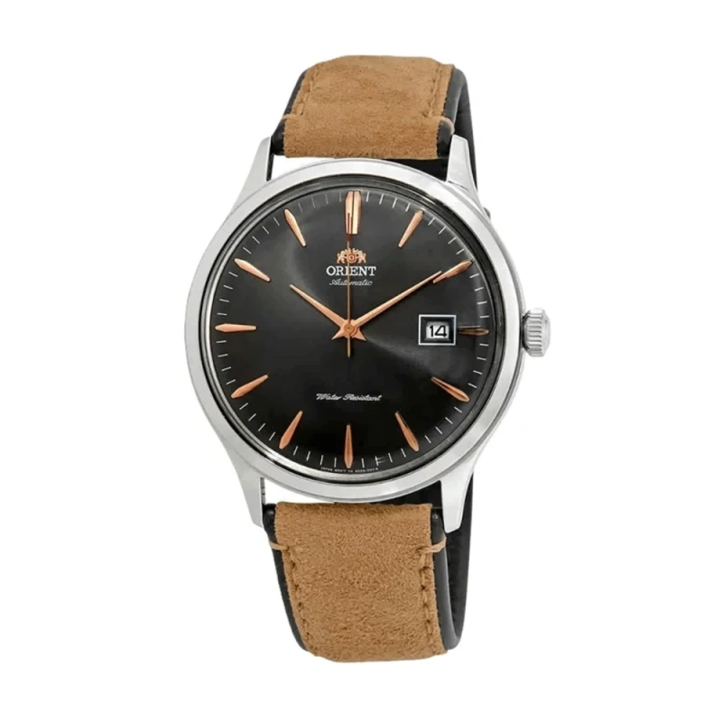 Orient Bambino Version 4 Grey Dial Men's Watch- FAC08003A0