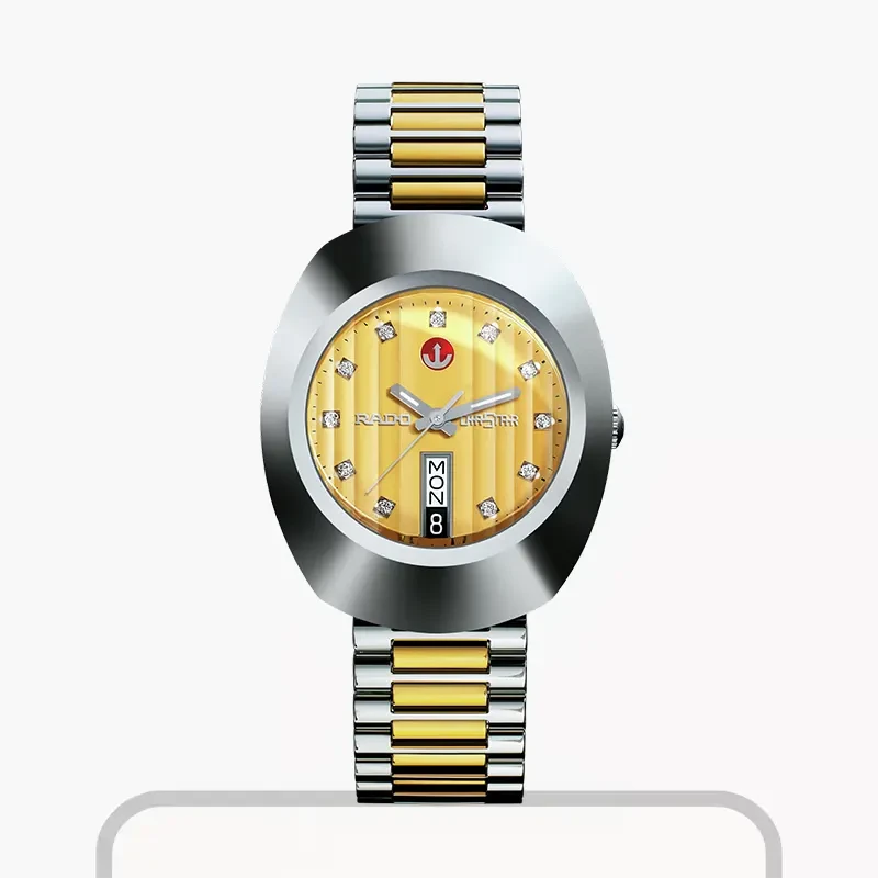 Rado DiaStar Yellow Dial Automatic Men's Watch- R12408633
