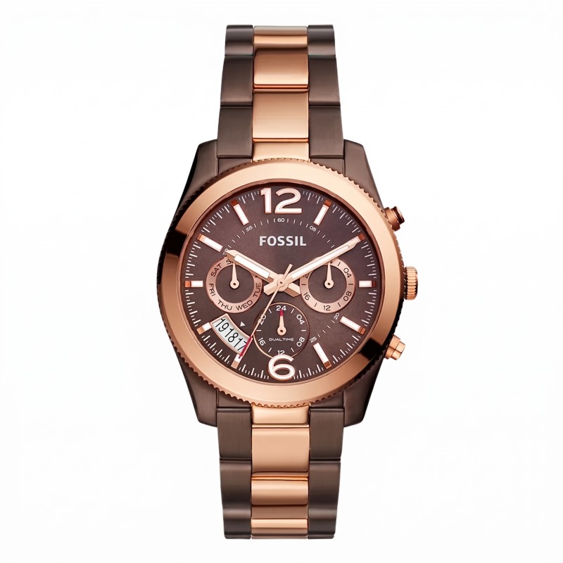 Fossil Perfect Boyfriend Multifunction Two-Tone Watch - ES4284