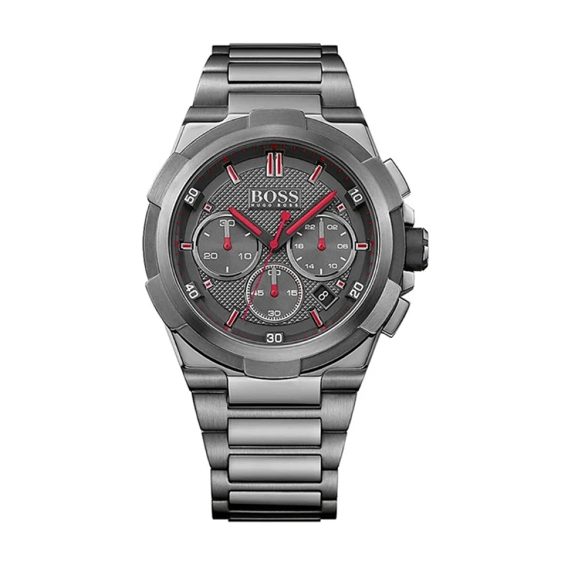 BOSS Grand Prix Men's Black Chronograph Watch-1513361