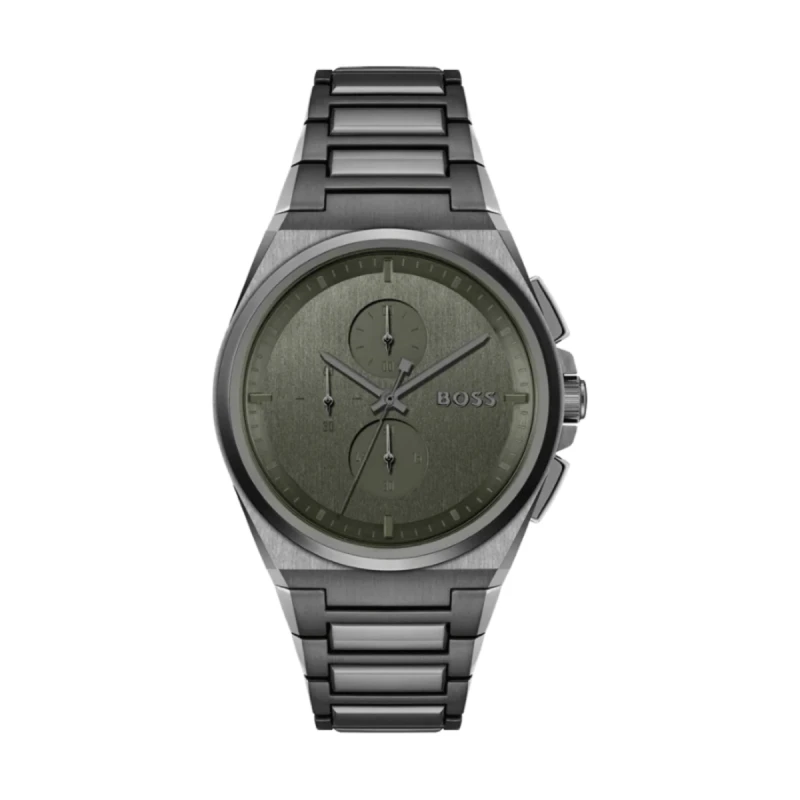 Hugo Boss Energy Men's Black Dial Chronograph Watch-1514045