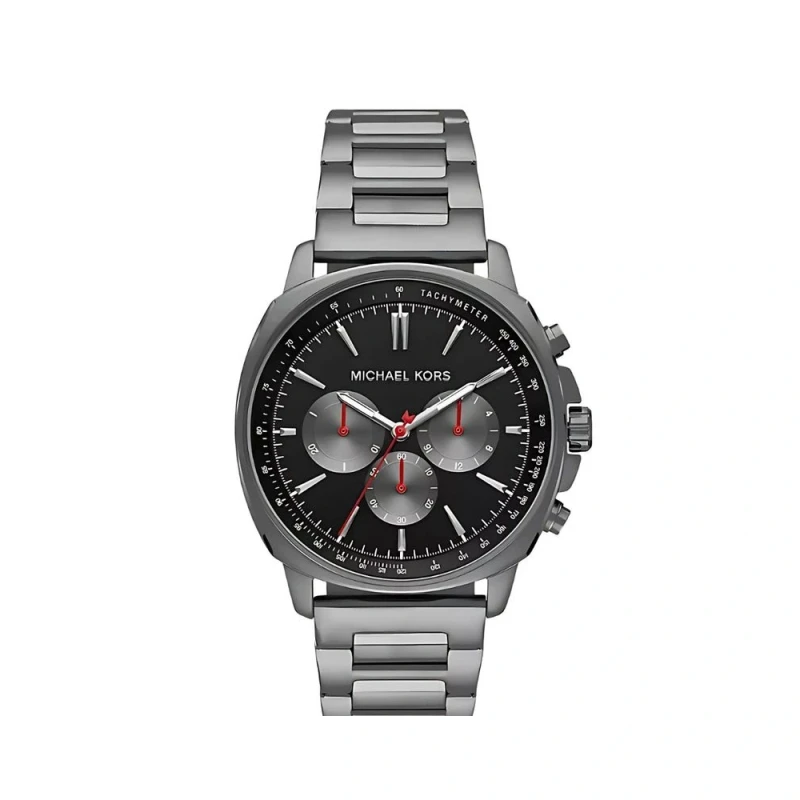 Michael Kors Sullivan Chronograph Gunmetal Grey Black Dial Men's Watch - MK8970