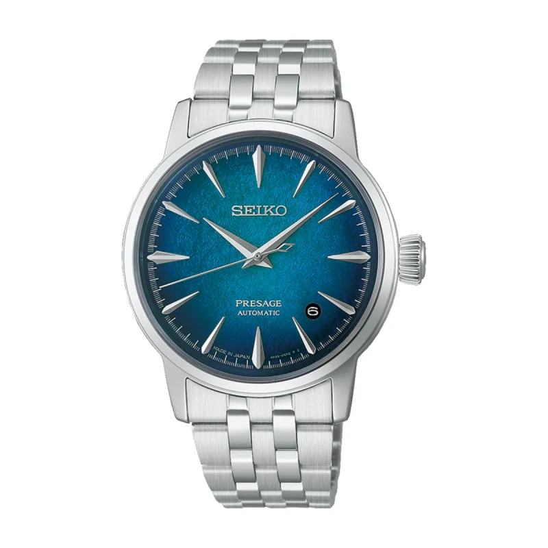Seiko Presage Cocktail Time Blue Men's Watch- HCB001