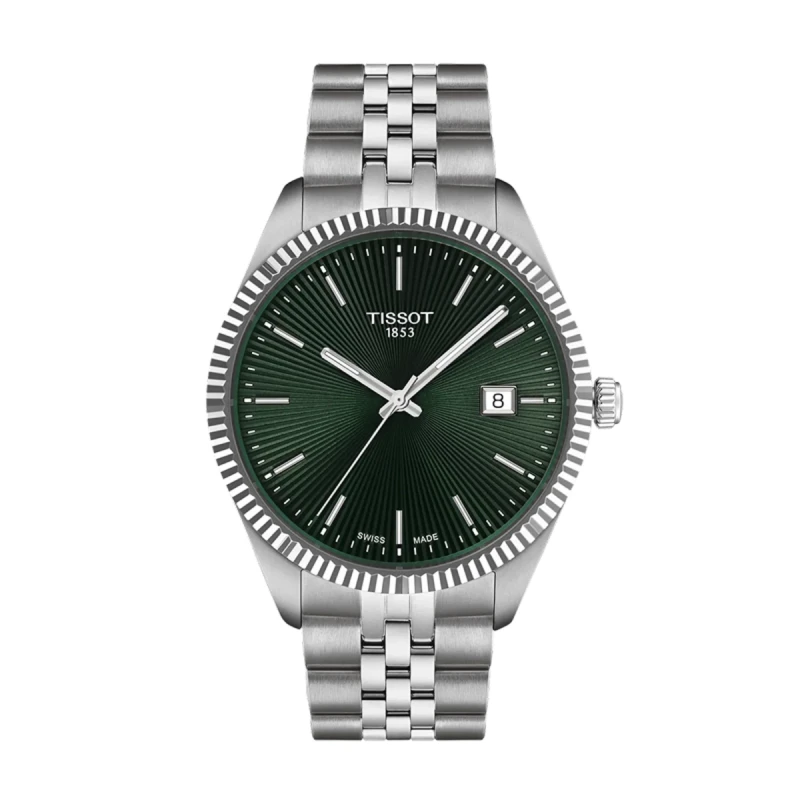 Tissot Ballade Quartz Green Dial Men's Watch - T156.410.11.091.00