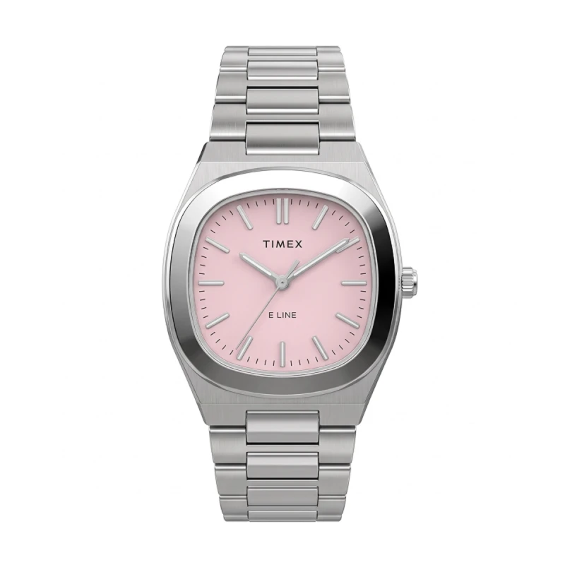 Timex E Line Quartz 30mm Pink Dial Ladies Watch – TW6A01000UJ