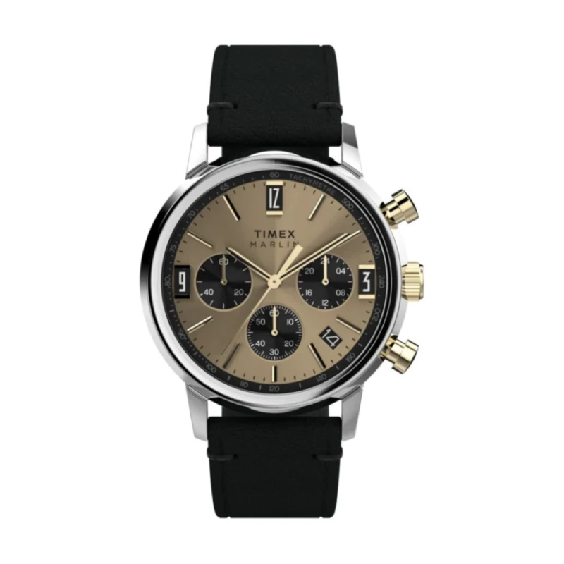 Timex Marlin Chronograph Tachymeter Men's Watch- TWEG26709 watch, front product view